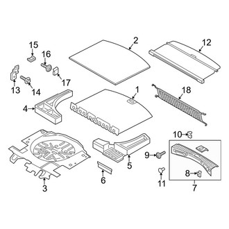 Lincoln OE - Rear Body & Floor - Interior Trim