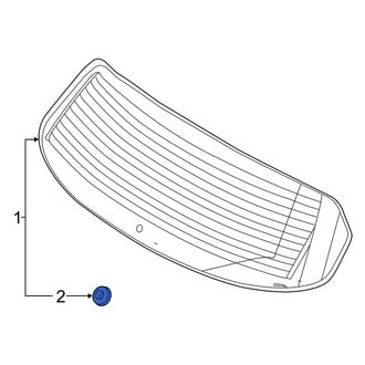 Lincoln OE - Back Glass Grommet