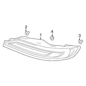 Lincoln OE - Rear Lamps - Tail Lamps