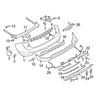 Lincoln OE - Valance Panel Rivet