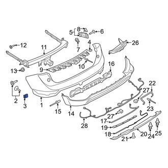 Lincoln OE - Instrument Cluster Nut