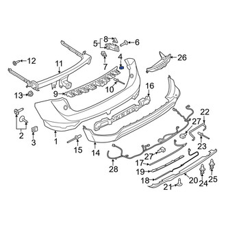 Lincoln OE - Instrument Cluster Nut