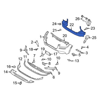 Lincoln OE - Front Bumper Impact Bar