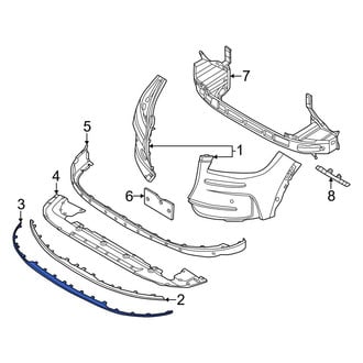Lincoln OE - Front Bumper Trim