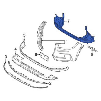 Lincoln OE - Front Bumper Impact Bar