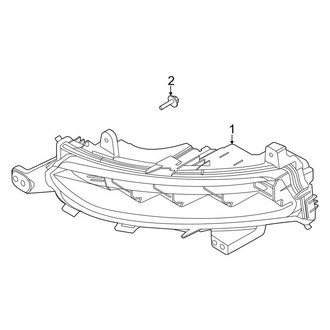 Lincoln OE - Front Lamps - Fog Lamps