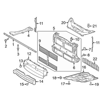 Lincoln OE - Radiator Support