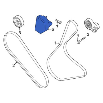 Lincoln OE - Accessory Drive Belt Cover