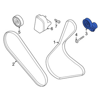 Lincoln OE - Accessory Drive Belt Tensioner Assembly