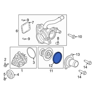 Lincoln OE - Engine Coolant Thermostat Gasket
