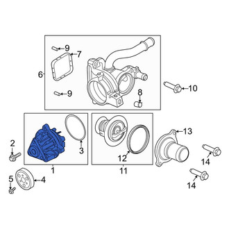 Lincoln OE - Engine Water Pump