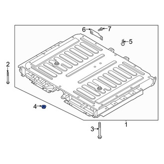 Lincoln OE - Alternator Nut