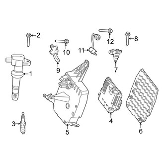 Lincoln OE - Electrical - Ignition System (2.5L)