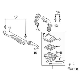 Lincoln OE - Engine / Transaxle - Air Intake (2.0L)
