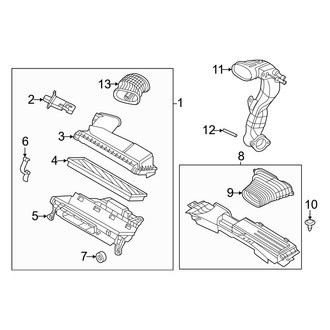 Lincoln OE - Engine / Transaxle - Air Intake (2.0L)