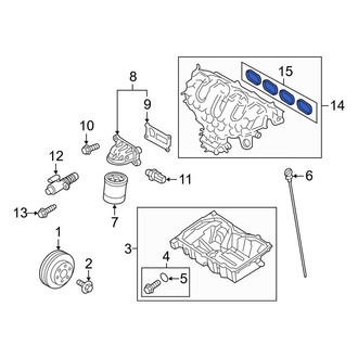 Lincoln OE - Engine Intake Manifold Gasket