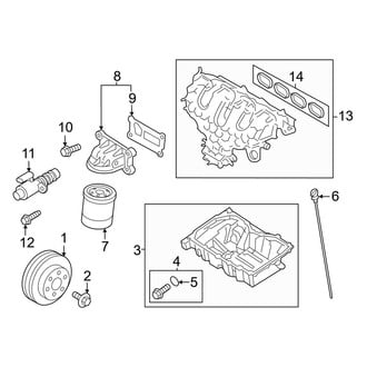 Lincoln OE - Engine / Transaxle - Engine Parts (Base / Reserve)