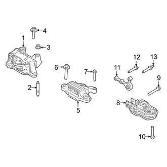 Lincoln OE - Engine / Transaxle - Engine & Transmission Mounting (2.0L)