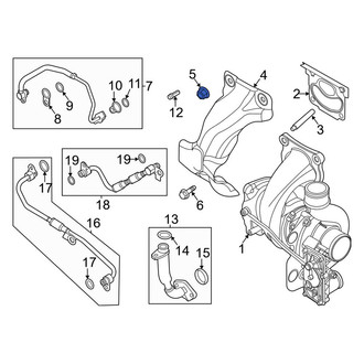 Lincoln OE - Turbocharger Nut