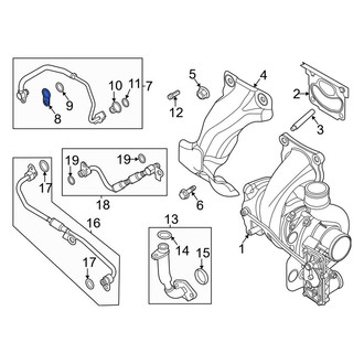 Lincoln OE - Turbocharger Oil Line Gasket