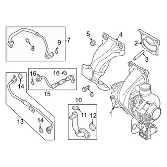 Lincoln OE - Engine / Transaxle - Turbocharger & Components