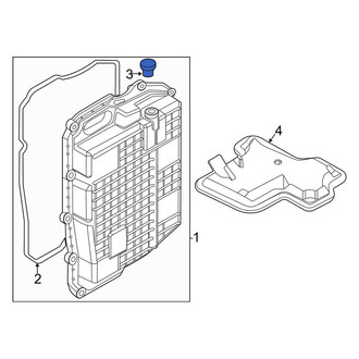 Lincoln OE - Automatic Transmission Cover Fluid Filler Plug