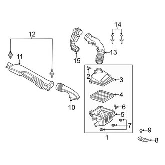 Lincoln OE - Engine / Transaxle - Air Intake (2.3L)
