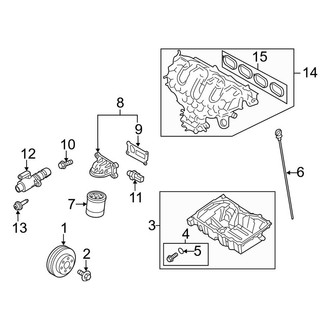 Lincoln OE - Engine / Transaxle - Engine Parts (2.3L)