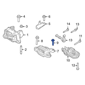 Lincoln OE - Automatic Transmission Mount Bolt