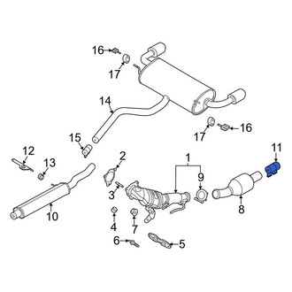 Lincoln OE - Exhaust Clamp