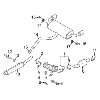 Lincoln OE - Exhaust System Hanger