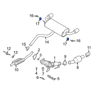 Lincoln OE - Exhaust System Hanger