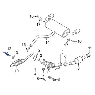 Lincoln OE - Exhaust System Hanger Bracket