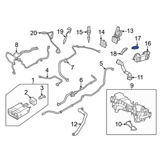 Lincoln OE - Right Exhaust Gas Recirculation (EGR) Cooler Gasket
