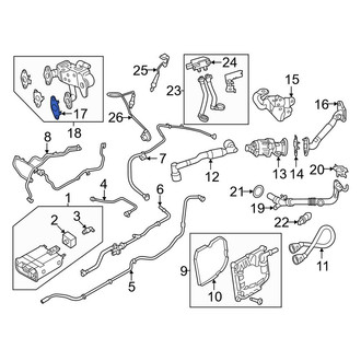 Lincoln OE - Exhaust Gas Recirculation (EGR) Valve Gasket