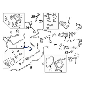Lincoln OE - Evaporative Emissions System Lines