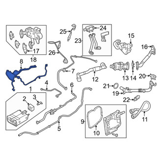 Lincoln OE - Evaporative Emissions System Lines