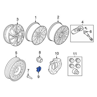 Lincoln OE - Wheel Cap
