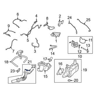 Lincoln OE - Exhaust Gas Recirculation (EGR) Tube Gasket