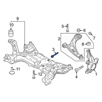 Lincoln OE - Front Suspension Control Arm Bolt