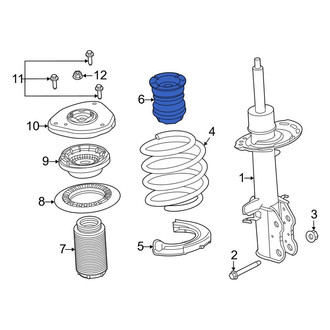Lincoln OE - Front Suspension Strut Bumper