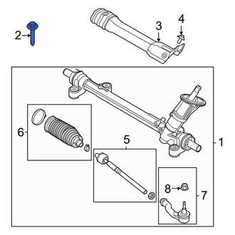 Lincoln OE - Rack and Pinion Bolt