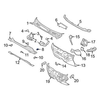 Lincoln OE - Cowl Extension Bolt