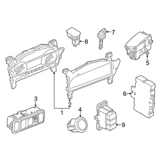 Lincoln OE - Instrument Panel - Cluster & Switches