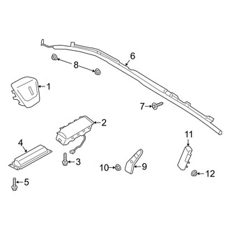 Lincoln OE - Restraint Systems - Air Bag Components (Air Bags)