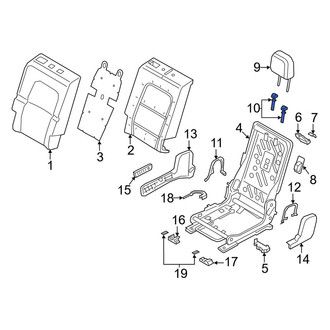 Lincoln OE - Rear Right Headrest Guide