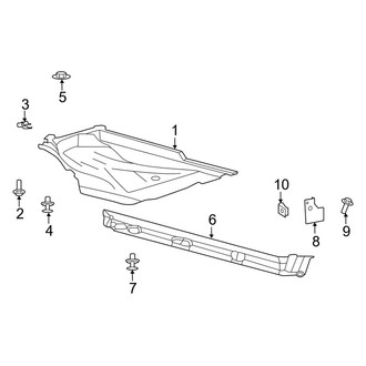 Lincoln OE - Pillars, Rocker & Floor - Splash Shields (2.5L)