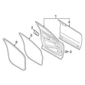 Lincoln OE - Front Door - Door & Components