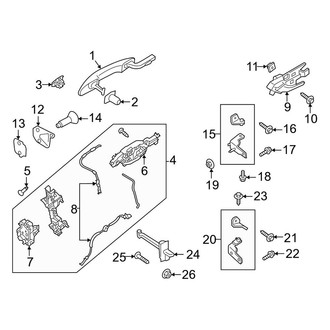Lincoln OE - Front Door - Lock & Hardware