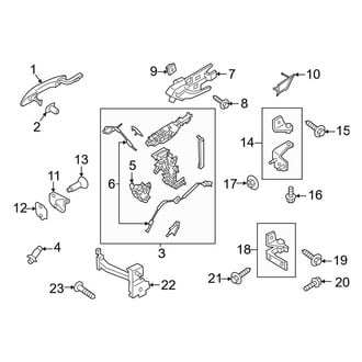 Lincoln OE - Rear Door - Lock & Hardware